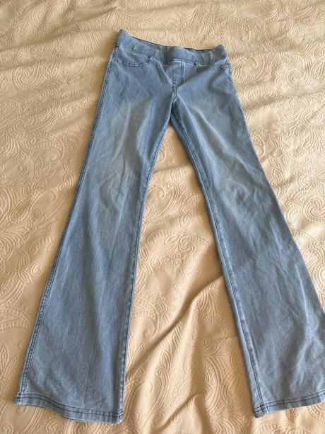 Úzke strecove rifle jeggins, h&m,152