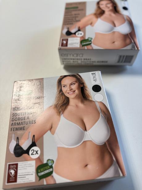 Esmara dámske podprsenky balenie 2 k, esmara,90c