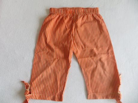 3/4 nohavice prúžkové letné, loana,116