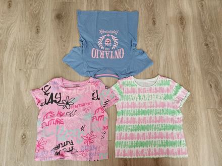 Tricka primark 10-11 rokov 3ks, primark,146