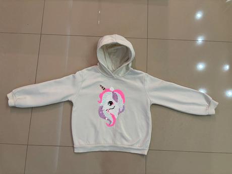 Mikina unicorn, h&m,122