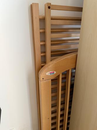 Drevena postielka natalie, šírka (cm): 60,dĺžka (cm): 120