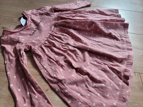 Dvoje bavlnené šaty bambi, disney,92