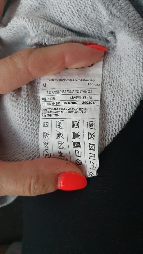 Mikina benetton 134, benetton,134