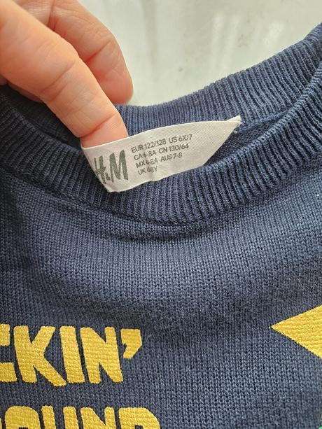 Chlapčenský tenký vianočný pulóver h&m,6-8r., h&m,122