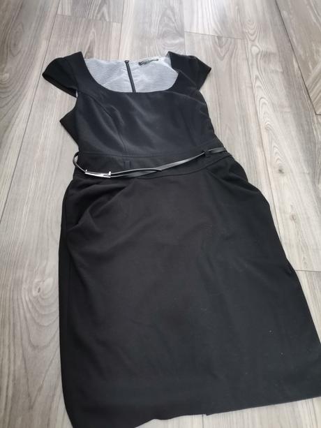 Čierne šaty, george,l