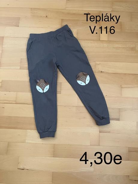 Tepláky, 116
