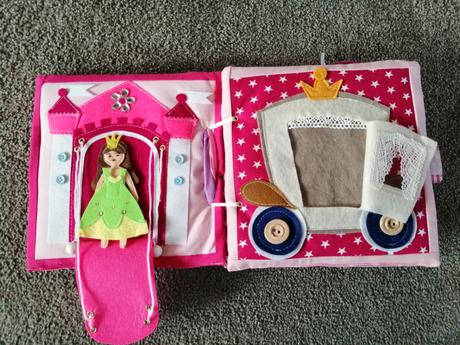 Šitá kniha quiet book,