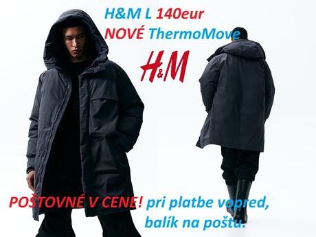 Lyžiarska bunda hm, zimná bunda hm, h&m,l