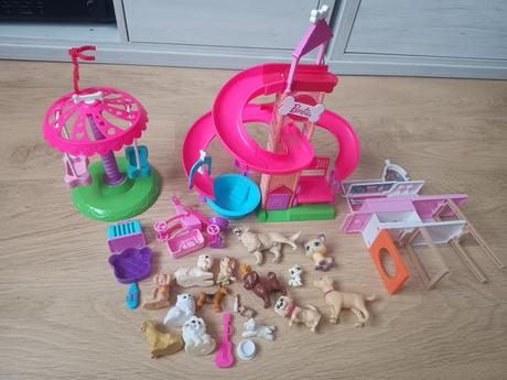Barbie - šmykľavka so psikmi, 