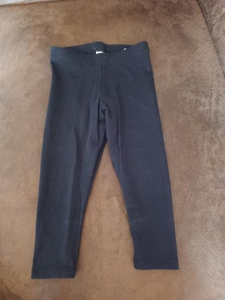 Čierne legíny, h&m,86