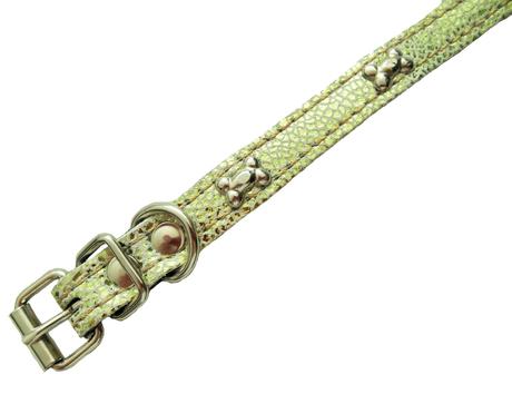 Kožený obojok pre psíka, 