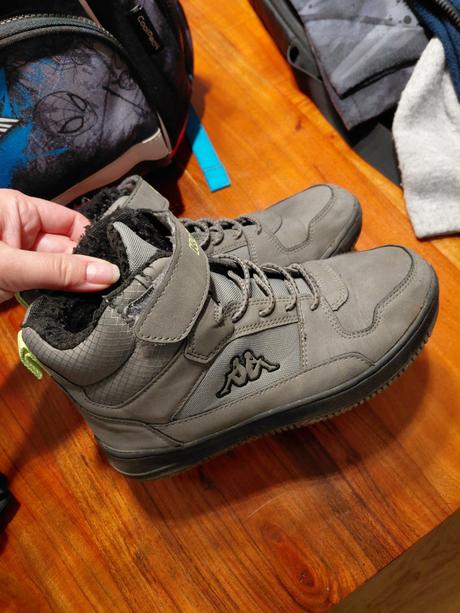 Zimné topánky kappa šedé veľk. 34, kappa,34