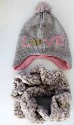 Čiapka a šál, evie angel,110