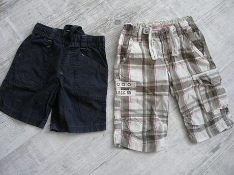 Kratke nohavice, h&m,98