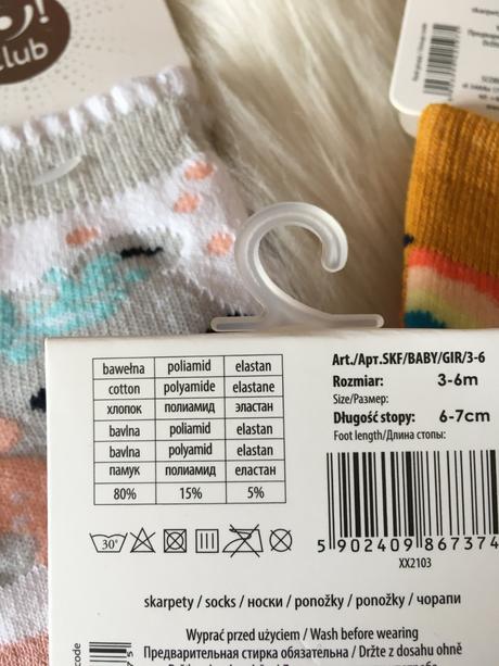 Dojčenské hrubšie ponožky /chlapec, dievča/., 17 / 18 / 19