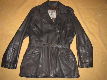 Kožená bunda flying wear, m