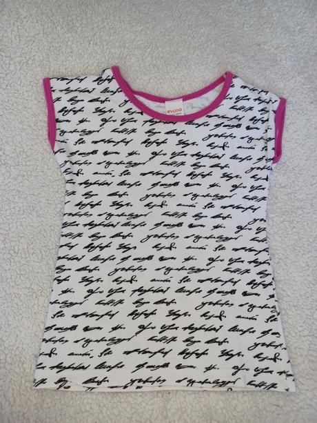 Tričko s písmenkami, evona,122