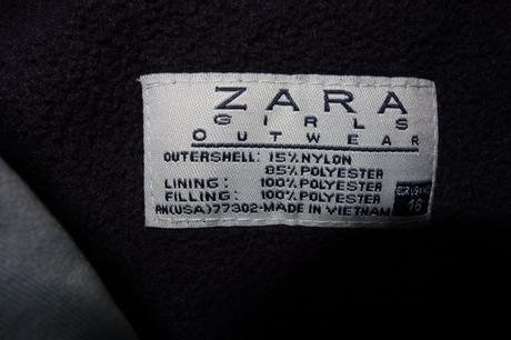 Zateplená vesta 16 rokov, zara,164