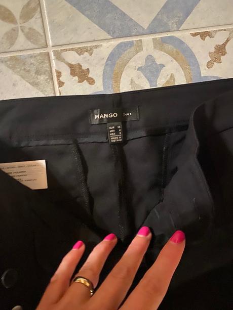 Mango elegantne nohavice, mango,s