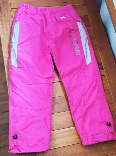 Dievčenské zateplené nohavice, 116 / 140