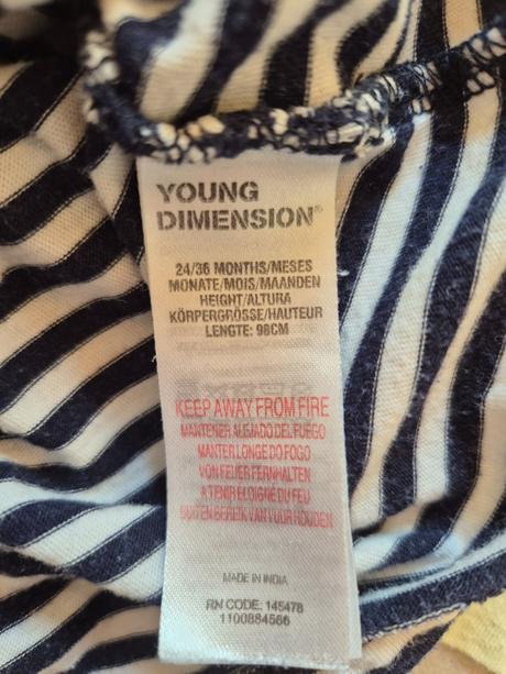 Šaty young dimension, young dimension,98