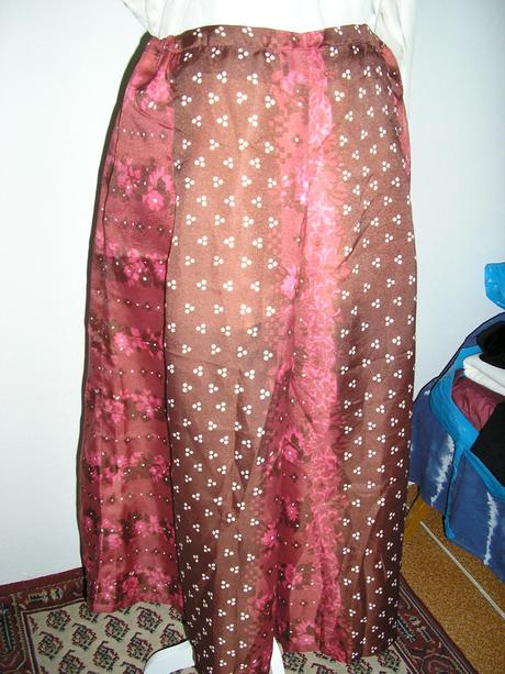 985. nohavicová sukňa, xl