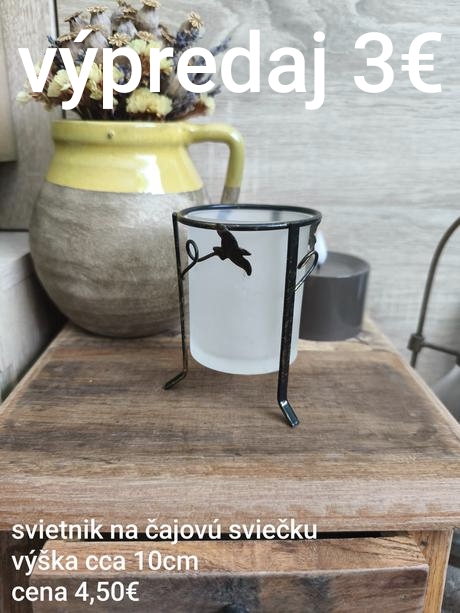 Svietnik na sviečku,