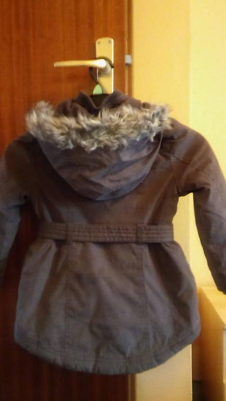 Kabátik + vestička, palomino,116