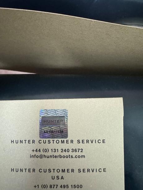 Hunter vysoké gumáky / čižmy 39/40, hunter,40