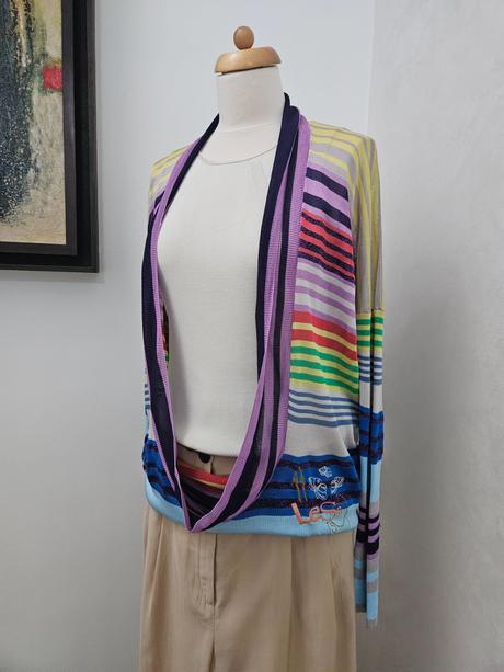 Desigual sveter z viskózy, desigual,xl