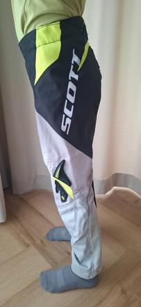 Scott 350 detske moto nohavice, fox,26