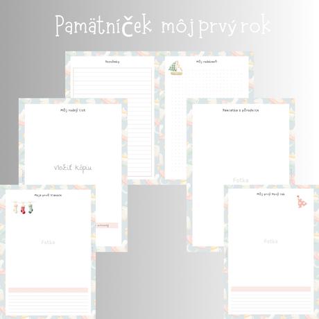 Môj prvý rok  pamätník bábätka, 