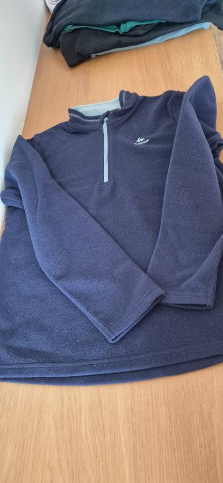 Flisova mikina, decathlon,158