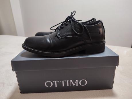 Kožené spoločenské topánky, veľ. 34, 34