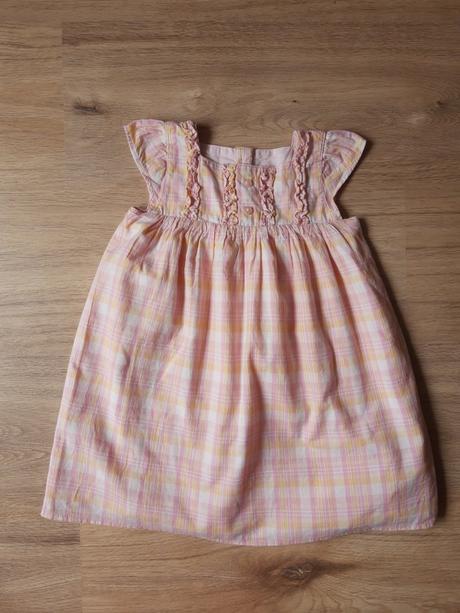 Šatôčky s podšívkou (81-86 cm), george,80