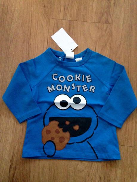 Tričko cookie, h&m,68