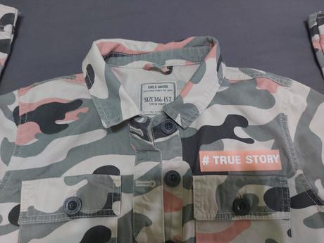 Riflova maskáčová bunda, takko,146