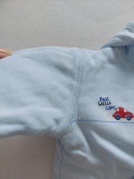 Obojstranná modra mikina, 62