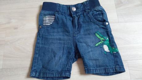 Riflové kraťasy s krokodílom, dopodopo,80