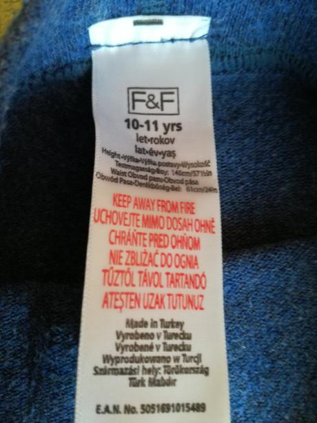 2+1 pančušky 10-11 rokov, f&f,140