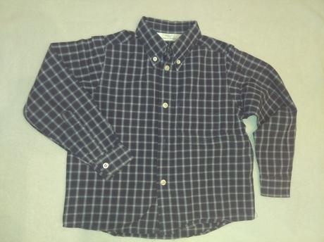 Tmavomodrá košieľka na 5-6 rokov, st michael,116