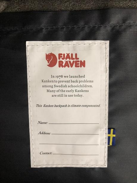 Batoh fjällräven kanken antracitový, fjällräven