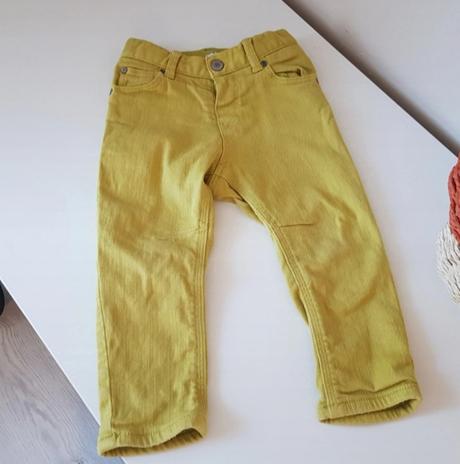 Zateplené nohavice, h&m,80