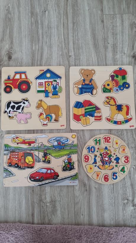 Drevené puzzle, 