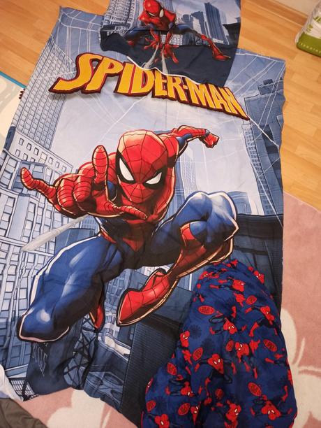 Obliečky a plachta spiderman, šírka (cm): 140,dĺžka (cm): 200
