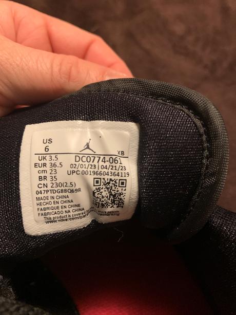 Tenisky jordany, nike,36