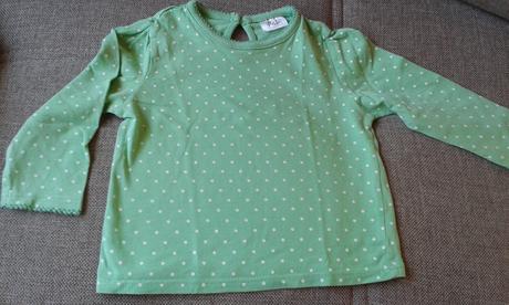 Tričká s dlhým rukávom 2ks, f&f,74