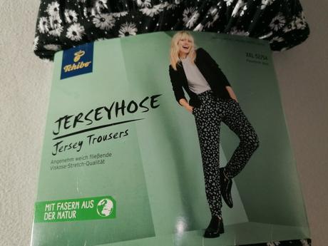 Džerzejové nohavice 52/54, tchibo,xxl