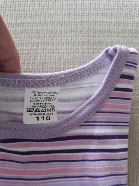 Tričko -nenosené, 110